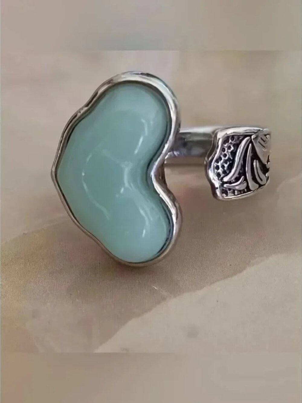 Boho heartring 2652